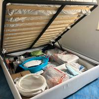 Letto matrimoniale con materasso