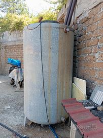cisterna in zinco da 2000 litri 
