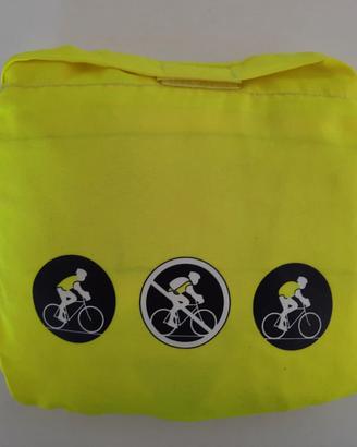 COPRIZAINO IMPERMEABILE GIALLO FLUO