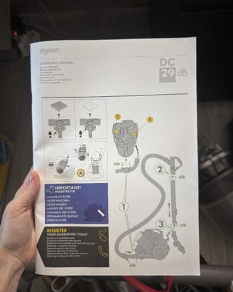 Aspirapolvere Dyson DC29 dB