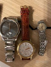 Lotto orologi prestigio non funzionanti e Sveglie