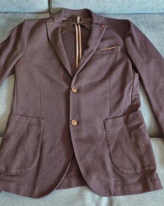 Giacca LIU JO UOMO Yarnjack FW16 blu taglia 48