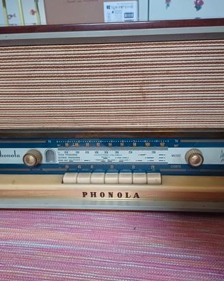 Radio d'epoca a valvole Phonola 693-694 A-N (1959)