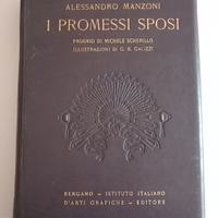 Raro Promessi Sposi ed. limitata 19/70 carta filo