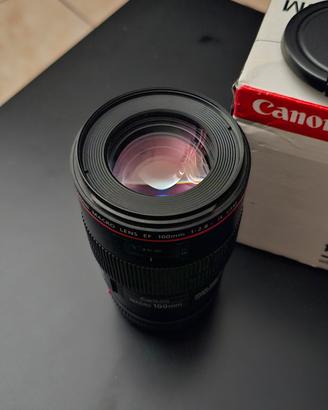 Canon ef 100mm 2.8F  L MACRO