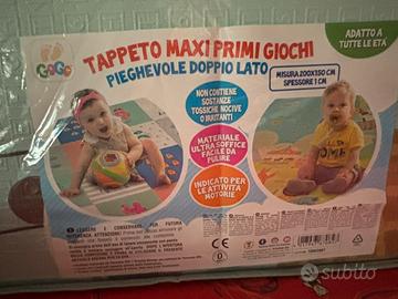 Tappeto maxi primi giochi pieghevole