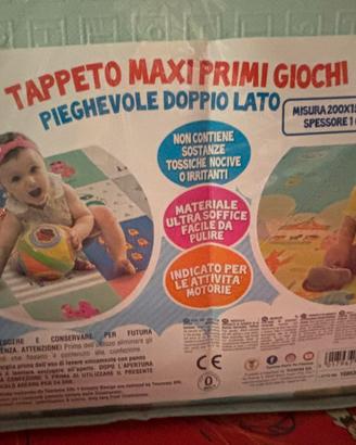 Tappeto maxi primi giochi pieghevole