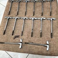 Batteria 14 tiranti grancassa vintage.