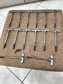 Batteria 14 tiranti grancassa vintage.