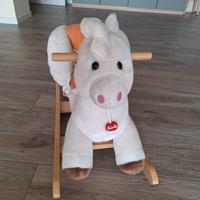 Cavallo a dondolo vintage Trudi