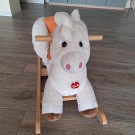 Cavallo a dondolo vintage Trudi