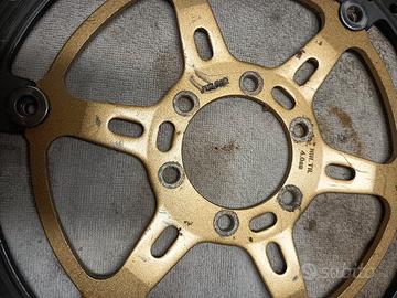 Dischi  freno anteriori 320 mm.Aprilia tuono 