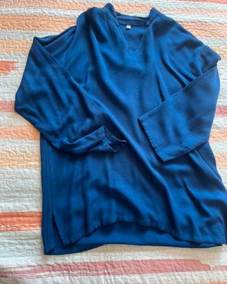 Casacca in cotone maniche 3/4