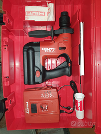 Hilti Te6a 36 Nuovo con valigetta e carica batt