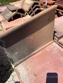 Embrice Toscano in cotto  invecchiato