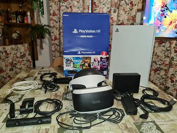 PS5 con lettore + VR2 + DualSense +accessori