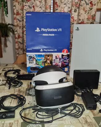 PS5 con lettore + VR2 + DualSense +accessori