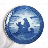 Piatto di Natale Royal Copenhagen 1958