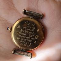 Orologio Cartier Paris Vermeil Oro Placcato