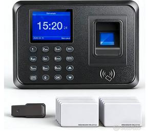Orologio Marcatempo Biometrico per Piccole Imprese