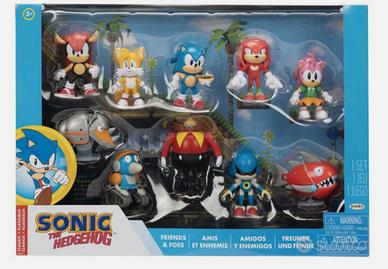 Sonic the hedgehog friends 10 pack jakks pacific