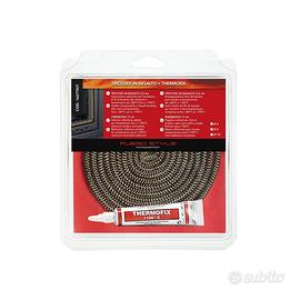 Guarnizione Basalto mm6 2,5 m + Adesivo Stufe