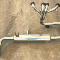 SCARICO ACCIAIO CSC COMPLETO PER FIAT X1/9