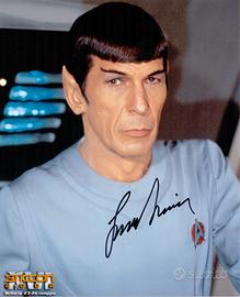 Autografo Certificato Spock_Leonard Nimoy