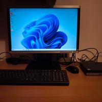 HP ProDesk G3 mini + monitor LA2205wg