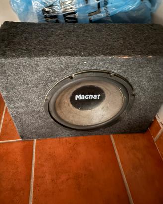 Amplificatore e subwoofer