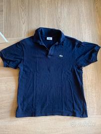 Polo lacoste blu 16 anni tg m donna