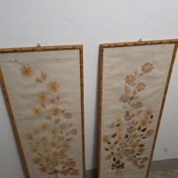 Doppia cornice con foglie secche Parma