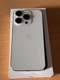 iPhone 15 Pro 256GB Titanio Bianco – nuovo