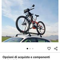 Porta e-bike da tetto La Prealpina