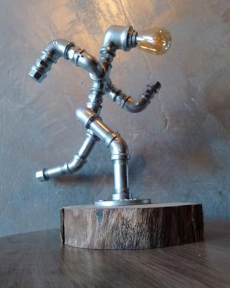 lampada stile industrial