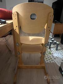 Sedia evolutiva in legno