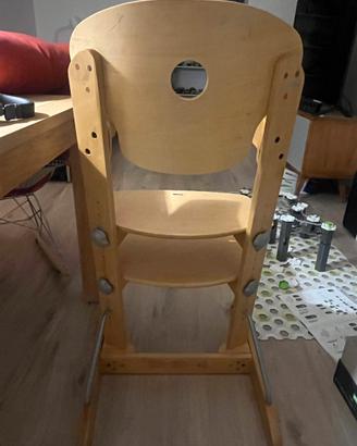 Sedia evolutiva in legno