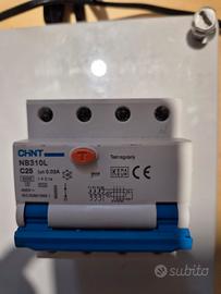 magnetotermico differenziale trifase