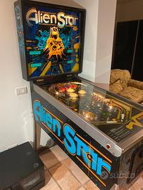 Flipper Gottlieb Alien Star 1984 conservato nuovo
