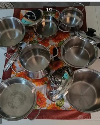 Pentole in acciaio inox 