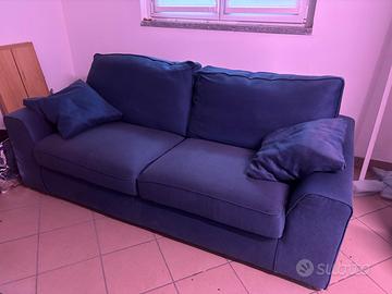 Divano 2 posti Poltrone e Sofà - Blu