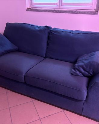 Divano 2 posti Poltrone e Sofà - Blu