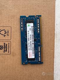Memoria ram 2GB 204Pin SO-DIMM DDR3L
