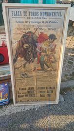 2 manifesti originali 1973 la corrida 