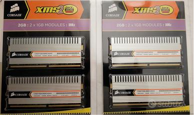 Moduli RAM Corsair XMS2  DDR2    2 Gb 2x1 Gb