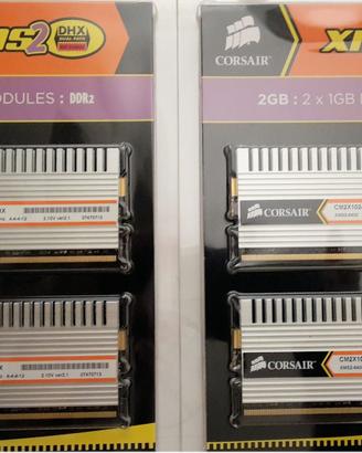 Moduli RAM Corsair XMS2  DDR2    2 Gb 2x1 Gb
