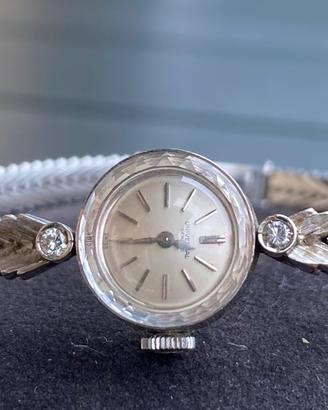 orologio Universal Geneve donna oro bianco
