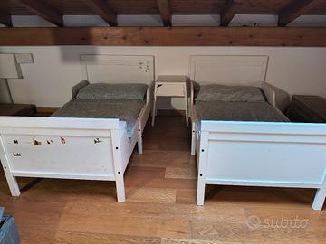 2 letti IKEA allungabili