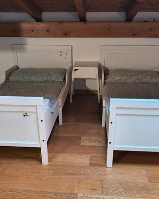 2 letti IKEA allungabili