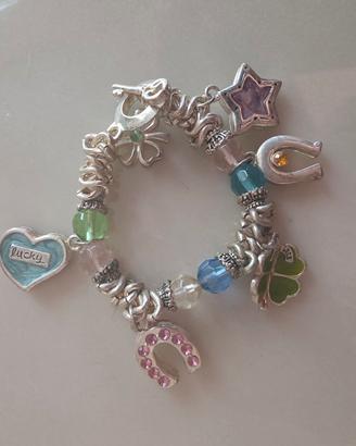 bracciale americano con charms